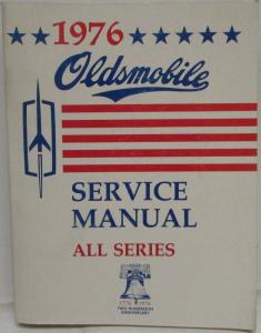 1976 Oldsmobile Service Shop Repair Manual - All Series