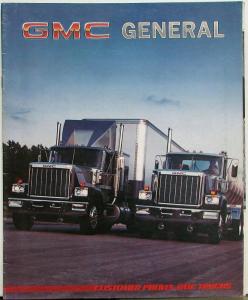 1985 GMC General & Five Star Sales Brochure Oversized Original