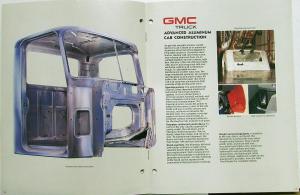 1987 GMC Truck General & Five Star Sales Brochure Original