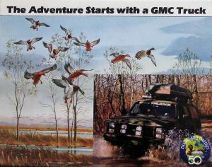 1987 GMC Suburban Ducks Unlimited Limited Edtion Sales Brochure Folder Original