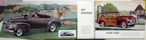 1941 Mercury 8 Dealer Album Sedan Coupe Station Wagon Original Nice Rare