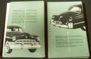 1949 Cadillac Dealer Data Book Original Series 61 62 60 Special 75 Limo Rare