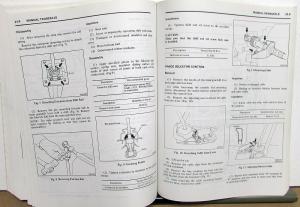 1984 Dodge Colt Dealer Service Shop Repair Manual Sub-Compact