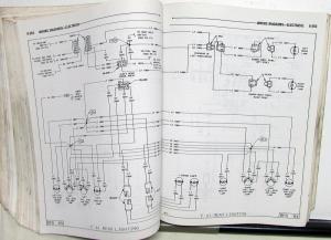 1987 Chrysler Dodge Plymouth RWD Car Service Shop Manual Fifth Avenue Diplomat