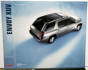 2004 GMC Envoy XUV SUV Pickup Truck Sales Brochure Original