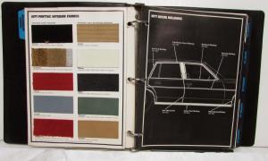 1977 Pontiac Product Manual Dealers Album Firebird Trans Am Formula Ventura