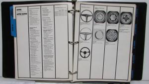 1977 Pontiac Product Manual Dealers Album Firebird Trans Am Formula Ventura