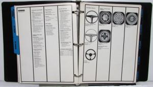 1977 Pontiac Product Manual Dealers Album Firebird Trans Am Formula Ventura