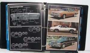 1977 Pontiac Product Manual Dealers Album Firebird Trans Am Formula Ventura