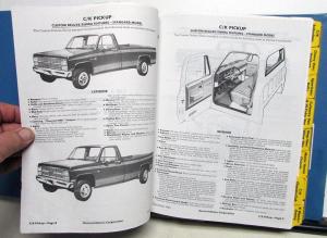 1984 Chevrolet Truck Data Book Dealer AlbumS C/K Pickup Jimmy Van