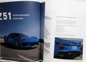 2021 Chevrolet Corvette Dealer Sales Brochure Stingray C8 Z51 Prestige