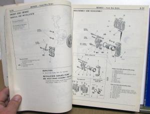 1993 Dodge Plymouth Colt & Eagle Summit Service Shop Repair Manual 2 Vol Set