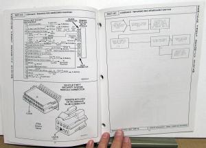 1996 Dodge Viper Theft Security System Body Diagnostic Service Shop Manual Orig