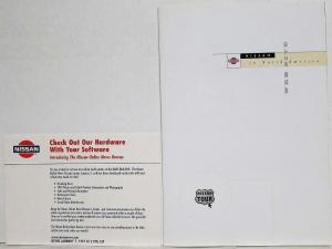 1998 Nissan Frontier Pickup Media Information Press Kit