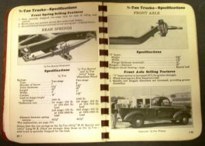 1941 Chevrolet Truck Dealer Data Book Pick-up Panel H/D Bus Sedan Delivery COE