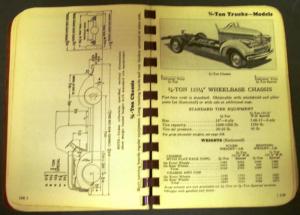 1941 Chevrolet Truck Dealer Data Book Pick-up Panel H/D Bus Sedan Delivery COE