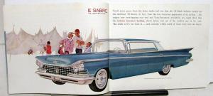 1959 Buick LaSabre Invicta Electra Oversized Sales Brochure ORIGINAL