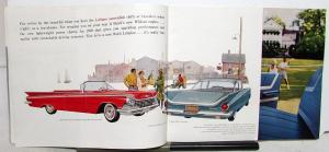 1959 Buick LaSabre Invicta Electra Oversized Sales Brochure ORIGINAL