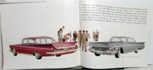 1959 Buick LaSabre Invicta Electra Oversized Sales Brochure ORIGINAL