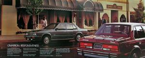 1984 Cadillac Cimarron Sedan Features Sales Brochure Original