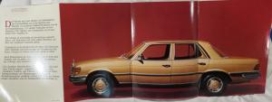 1973 Mercedes-Benz 350SE Sales Folder Brochure - German Text