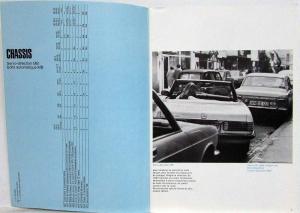 1975 Mercedes-Benz Special Equipment Brochure - Fench Text