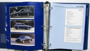 1987 Mercury Dealer Product Facts Book Album Grand Marquis Cougar Lynx Sable