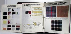 1976 Oldsmobile Sales Handbook Starfire Omega Cutlass Toronado NightyEight Delta