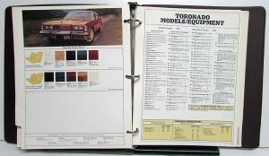 1976 Oldsmobile Sales Handbook Starfire Omega Cutlass Toronado NightyEight Delta