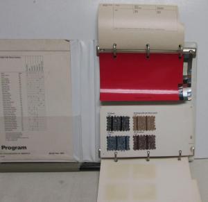 1983 Volkswagen A & B Color & Trim Rabbit Pickup Jetta Quantum Scirocco