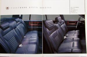 1992 Cadillac Fleetwood dElegance Sixty Special Brougham Japanese Sales Brochure