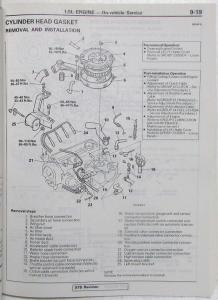 1987 Mitsubishi Mirage Service Shop Repair Manual - 2 Volume Set