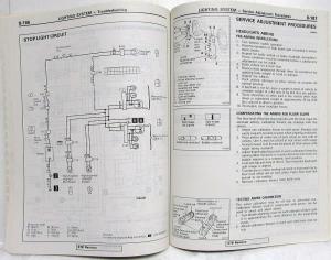 1987 Mitsubishi Mirage Service Shop Repair Manual - 2 Volume Set