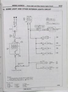 1987 Mitsubishi Cordia/Tredia Service Shop Repair Manual - 2 Volume Set