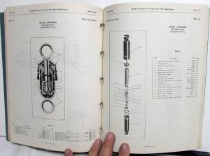 1941 Dodge Passenger Car Dealer Parts List Book Catalog Model D19 Original