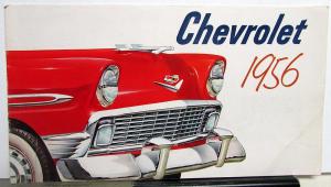 1956 Chevrolet Belair Beauville Two-Ten One-Fifty Nomad Sales Brochure ORIGINAL