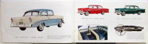 1956 Chevrolet Belair Beauville Two-Ten One-Fifty Nomad Sales Brochure ORIGINAL