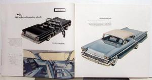 1958 Chevrolet ORIGINAL Sales Brochure Biscayne Nomad Delray Belair Impala Large