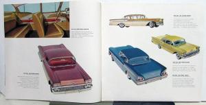 1958 Chevrolet ORIGINAL Sales Brochure Biscayne Nomad Delray Belair Impala Large