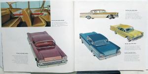 1958 Chevrolet ORIGINAL Sales Brochure Biscayne Nomad Delray Belair Impala Large