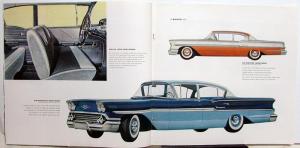 1958 Chevrolet ORIGINAL Sales Brochure Biscayne Nomad Delray Belair Impala Large