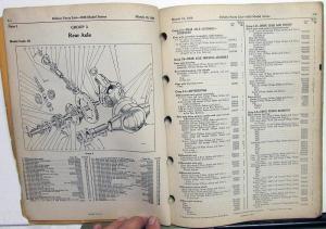 1938 DeSoto Passenger Car Parts List Book Catalog S5 Models Original