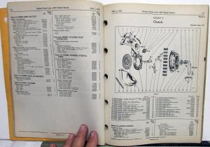 1937 DeSoto Passenger Car Parts List Book Catalog S3 Models Original