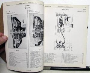 1935 Chrysler Parts List Book Catalog CZ C1 C2 C3 C6 Airstream Airflow Original