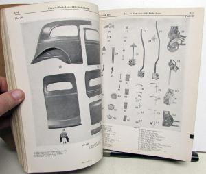 1935 Chrysler Parts List Book Catalog CZ C1 C2 C3 C6 Airstream Airflow Original