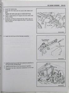 1995 Kia Sportage Service Shop Repair Manual - 2 Volume Set