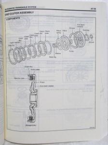 1997 Hyundai Elantra Service Shop Repair Manual - 2 Volume Set