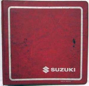 1990 Suzuki Swift Parts Book Catalog - January - Model Year 1989 1990