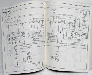 1998 Suzuki Esteem Dealer Electrical Wiring Diagram Manual