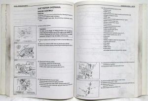 1998 Suzuki Esteem Supplementary Service Shop Repair Manual